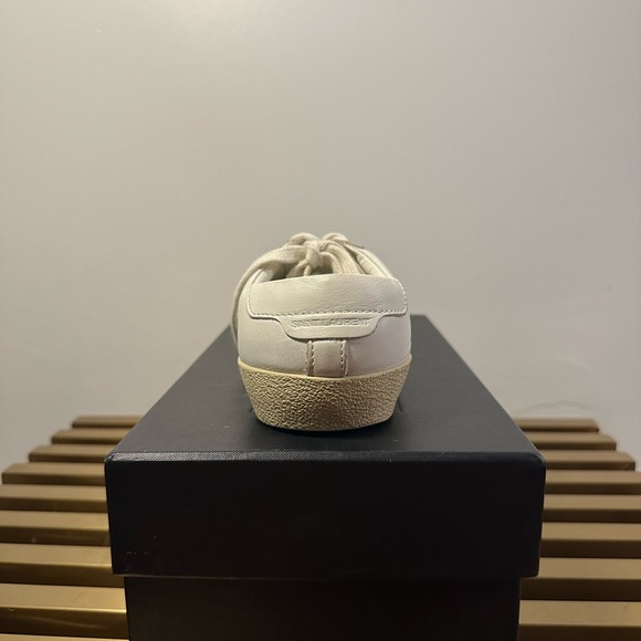 SAINT LAURENT SL06 COURT CANVAS SIGNATURE SNEAKER size 7 missing insoles - Picture 3 of 12